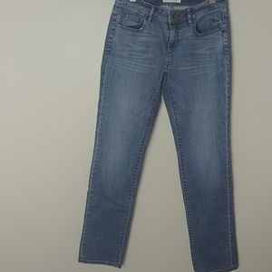 Loft Curvy Straight Jeans